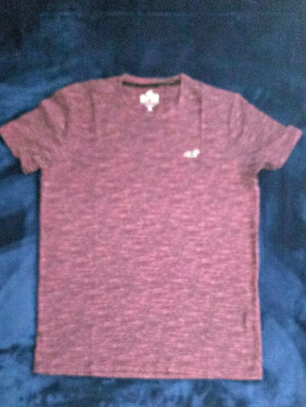 Hollister Must-Have Collection Short Sleeve Tee Purple Small